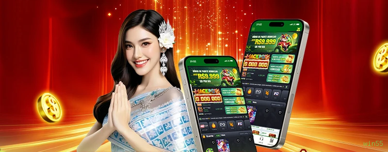 Slots com prêmios win55